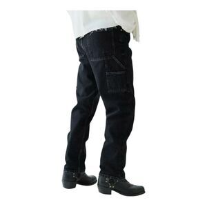 BDG Relaxed Utility Jean Urban Outfitters Navy Blue Dark 29 x 32